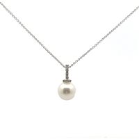 Halskette Comete Dame in Weißgold Perla GLP333 - GLP333